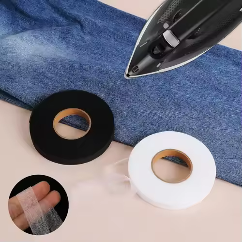 Double-sided Non-woven Interlining Adhesive Tape Iron On Hem Tape Edge Shorten Repair Pants For Hats Clothes DIY Sewing Crafts - Image 3