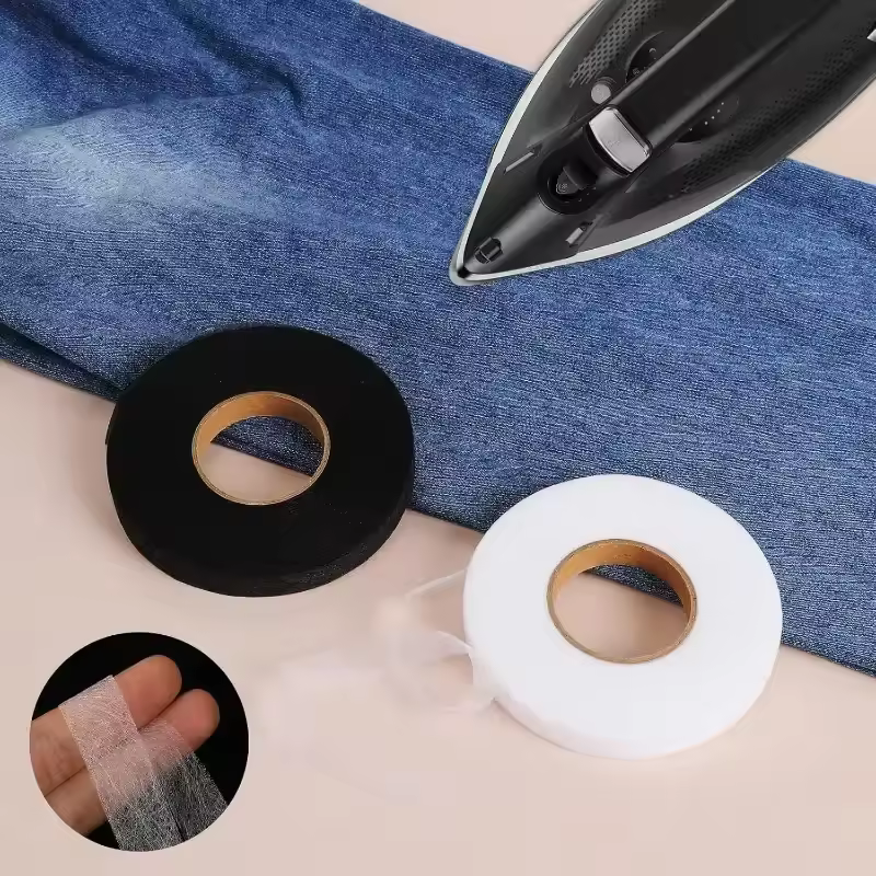 Double-sided Non-woven Interlining Adhesive Tape Iron On Hem Tape Edge Shorten Repair Pants For Hats Clothes DIY Sewing Crafts - Image 3
