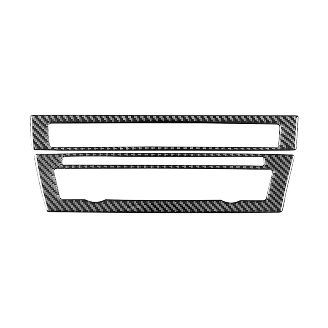 

Крышка для вентиляционного отверстия консоли из углеродного волокна для BMW- 5 серии F10 2011-2017, автомобильные аксессуары