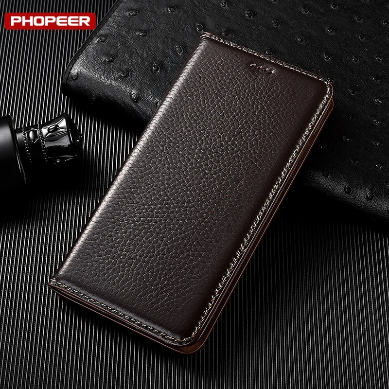 Luxury Genuine Leather Case for Samsung Galaxy S25 S24 S23 S22 S21 S20 Ultra FE S10 S10e S9 S8 Plus Flip Slot Wallet Cover coque