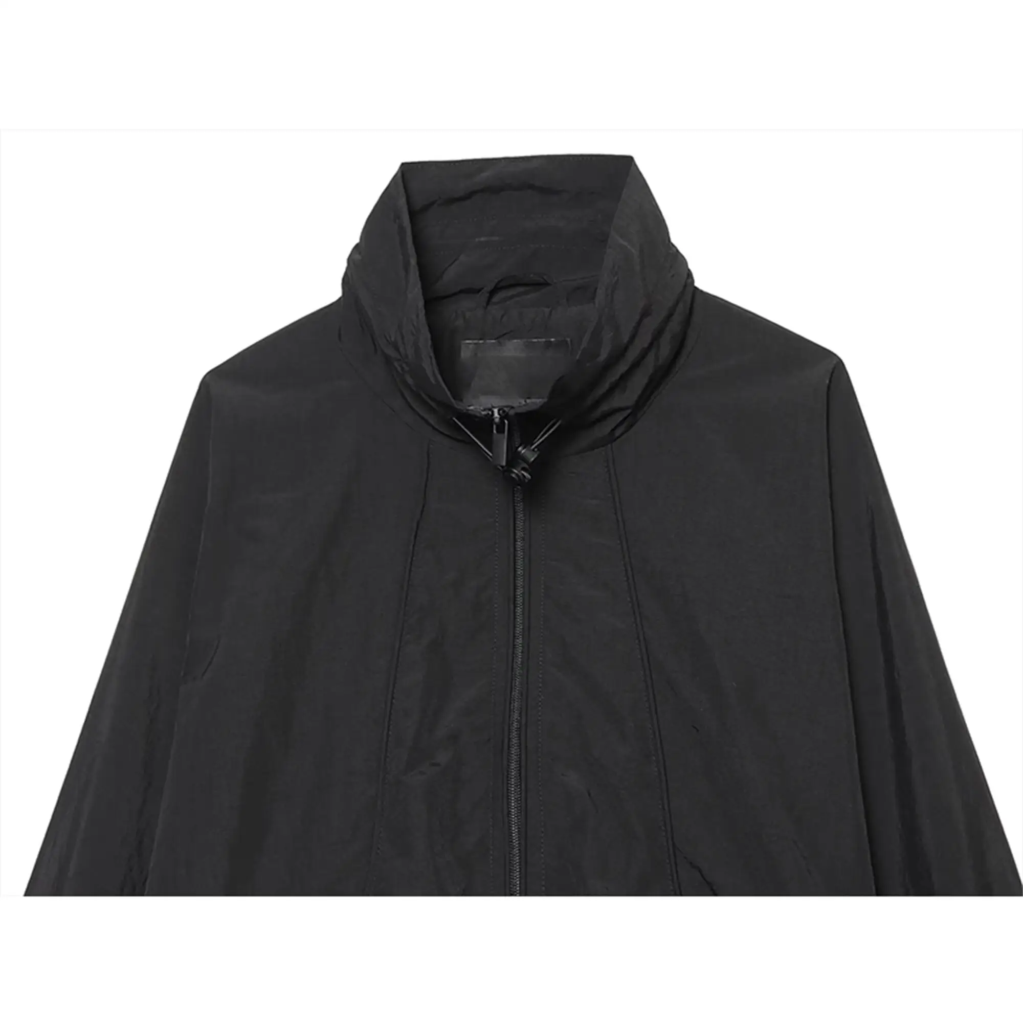 TFMLN Neue Damen-Bomberjacke, Herbst-Reißverschlussjacke, Top, Casual Streetwear, Alltagskleidung, Modische Damenjacke mit hohem Kragen, kurzer Mantel – Detail 4