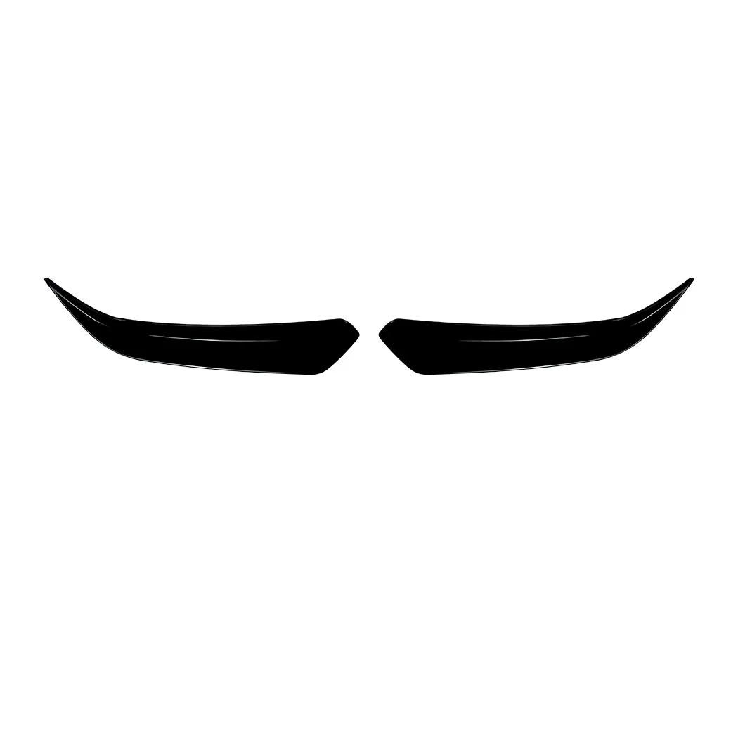 لسيارات BMW Mini Cooper S JCW J01 F65 F66 2024 + أسود لامع 1 زوج لملحقات سبويلر سقف Oettinger اللوحات الجناح الخلفي #5