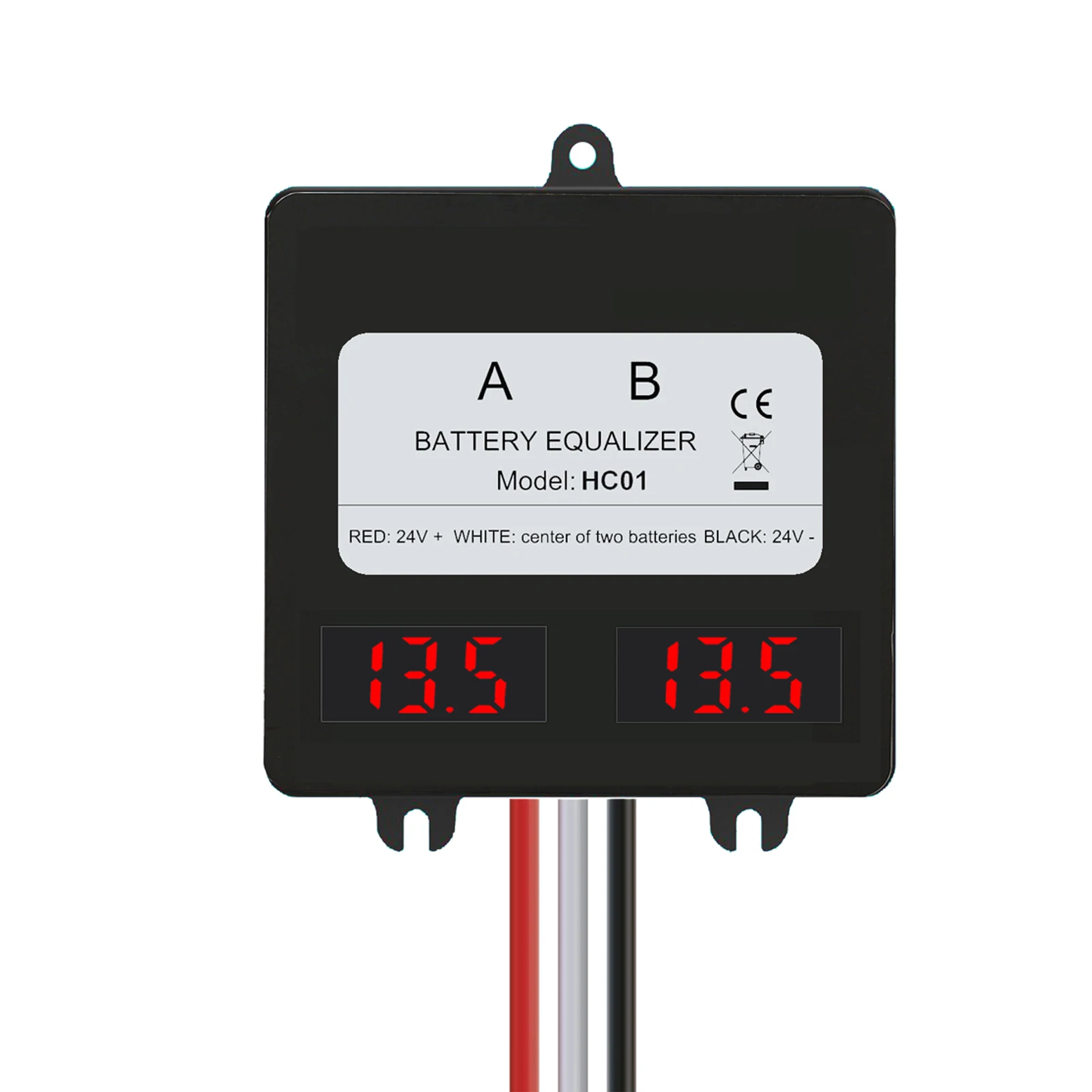 Battery Balancer Equalizer Charger 24/36/48/60V 5A HA01 Hc01 2 x 12V Lead Acid Batteries Monitor Voltage Discharge Regulator