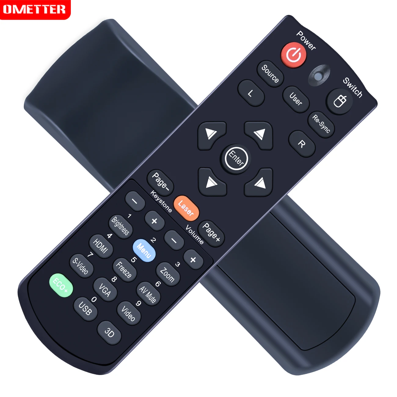 รีโมทคอนโทรลสำหรับ Optoma BR-5043N S303 W303 X303 BR320 BR325 X501 WX31 EH501 DH1011 BR-5042L W304M H181X ZX210ST เครื่องโปรเจคเตอร์