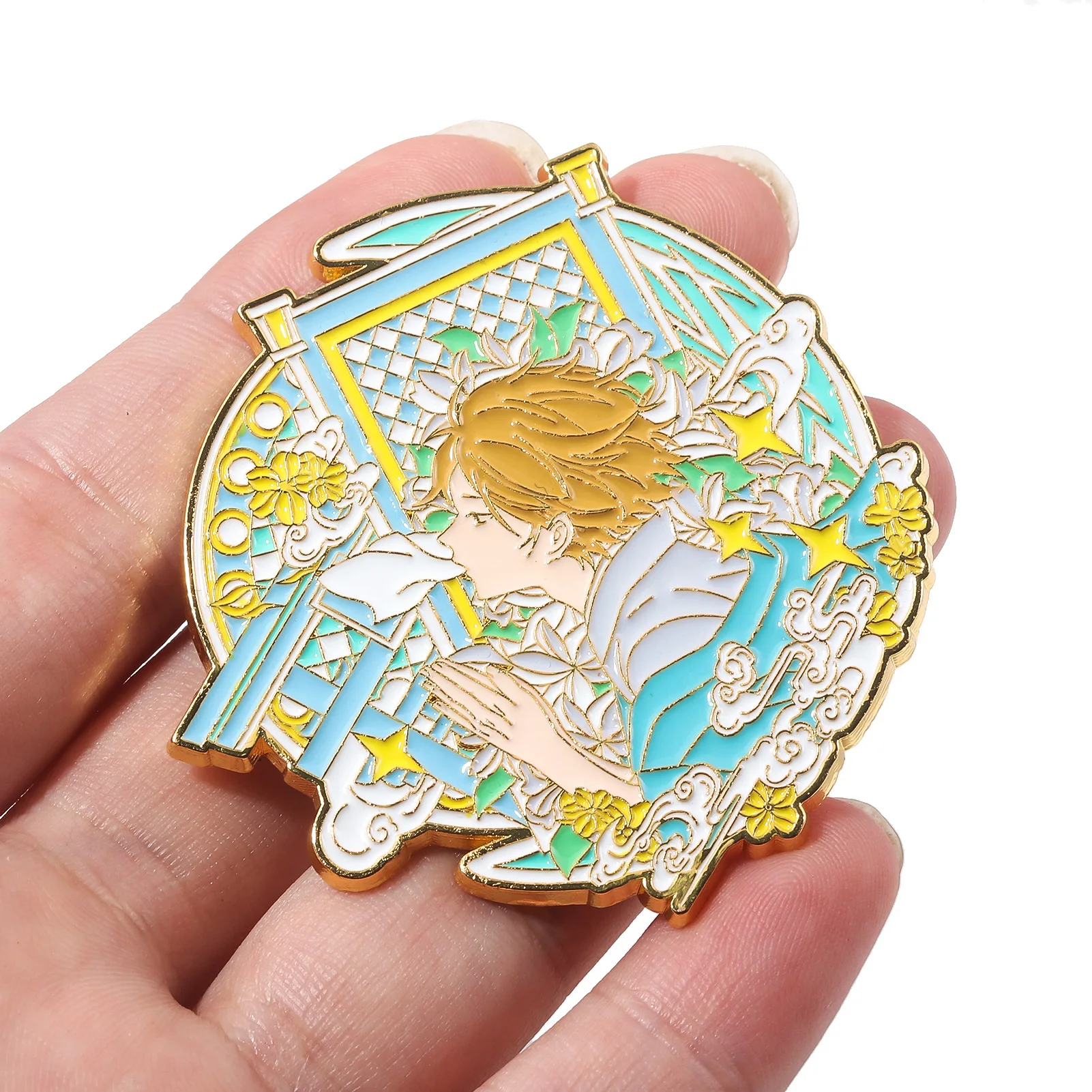 Natsume's Book of Friends Enamel Badges Natsume Yujinchou Brooch Takashi Pins Anime Badge for Backpack Clothing Lapel Cosplay