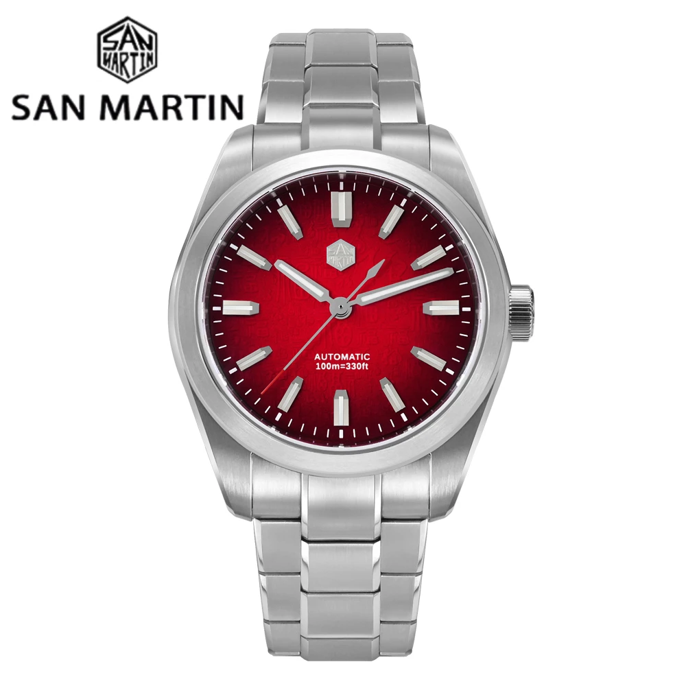 San Martin 39mm New Original Design Chinese Style Gada Watch Miyota 9039 Men Dress Automatic Mechanical Waterproof 100m SN0144