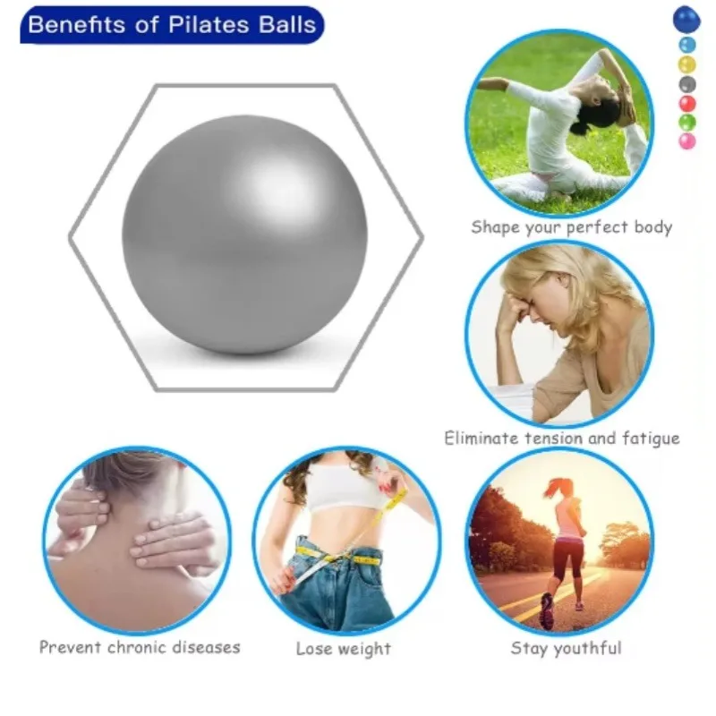 Yoga Exercise Ball Pilates Work Out Equipment Pregnant Pilates Rehabilitation Exercise Training Balls Pilates Equipment Fitball