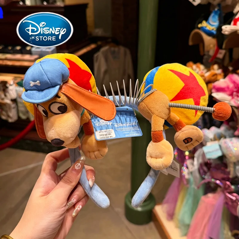 disney-hong-kong-parks-slinky-dog-mickey-plush-headband-theme-park-costume-accessory-yellow-star-ball-ears-headband-for-women