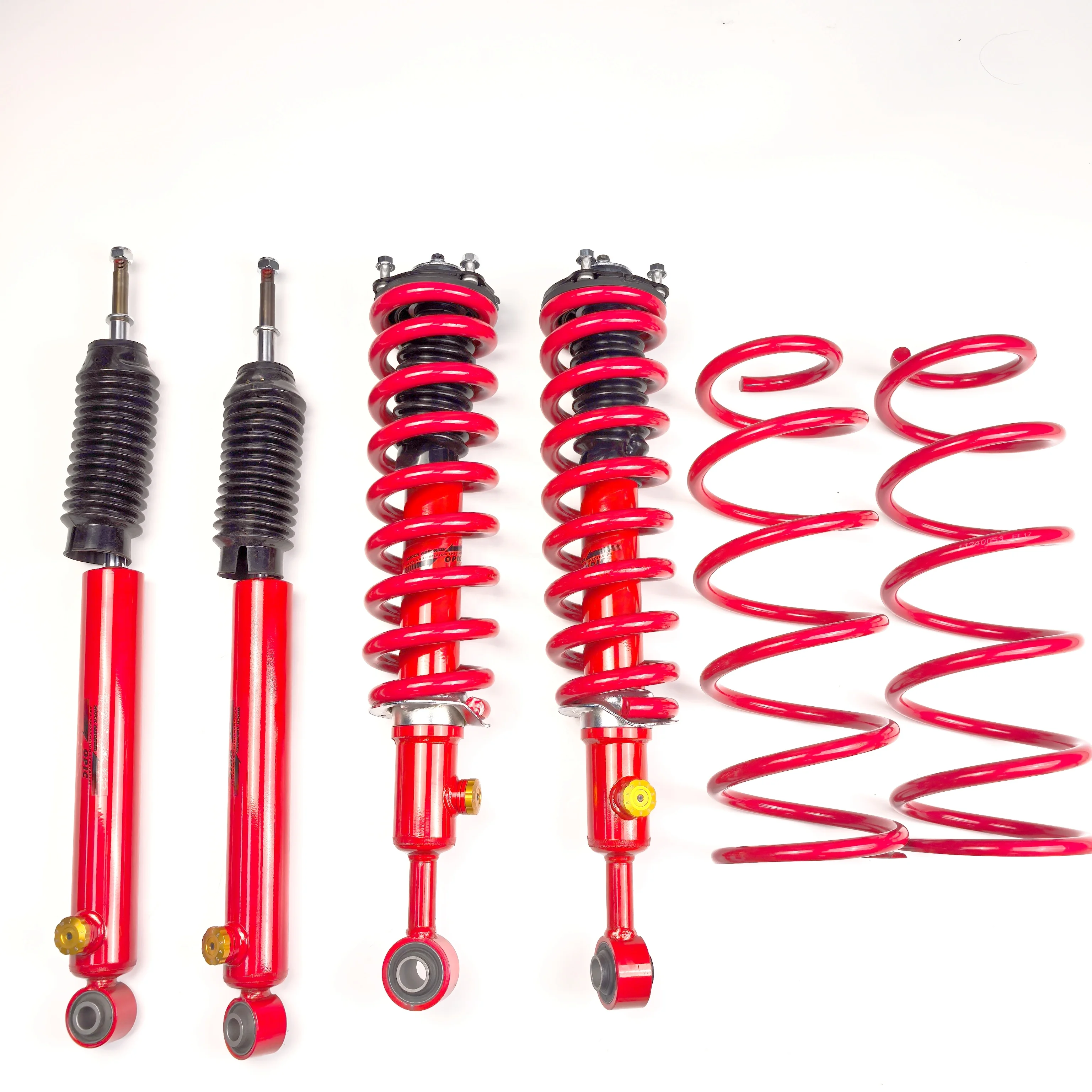 

For LC300 4x4 Offroad Adjustable Oil Shock Absorber Suspension Lifting 2inch Kit New Condition Coil Spring for LC300