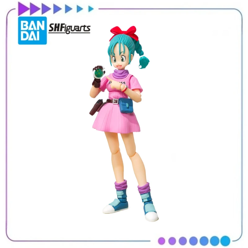 

【Оригинал】BANDAI SHF DRAGON BALL Bulma Adventure Begins Фигурки Модель игрушки