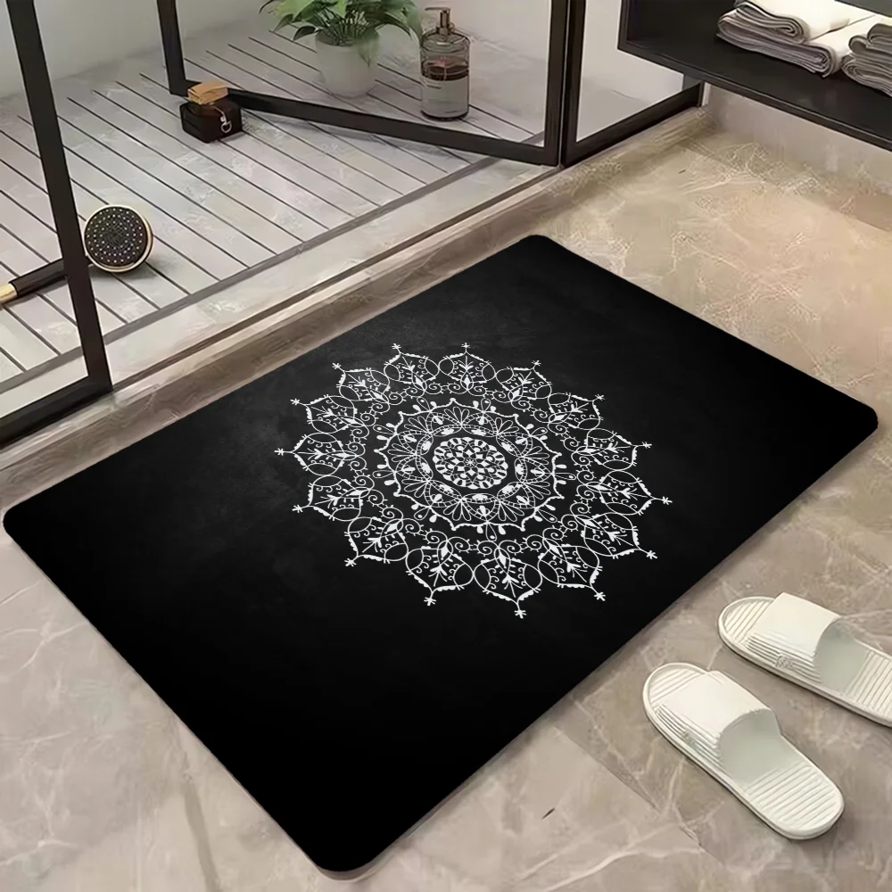 Things to the House Entrance Mat for Hallway on the Floor Mandala Cute Room Decor Kitchen Rugs Doormat Outdoor Rug Carpets Home