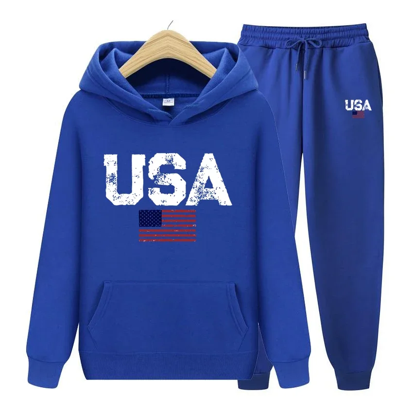 

Men's And Women's Long Sleeves U S A Basketball Street Clothes Printed Mens Hoodie Fleece Oversized Sweatshir Oversized Clothing