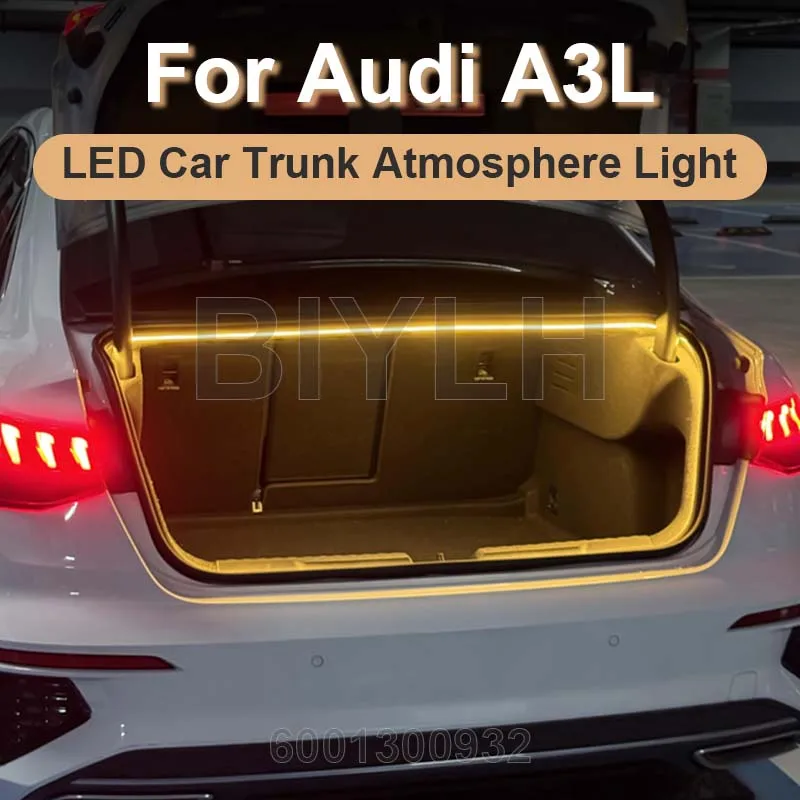 

Индивидуальный светильник багажника для Audi A3L, автомобильная светодиодная лампа окружающего освещения, салон автомобиля, приветственный свет, освещение хвостового ящика, автомодификация, детали