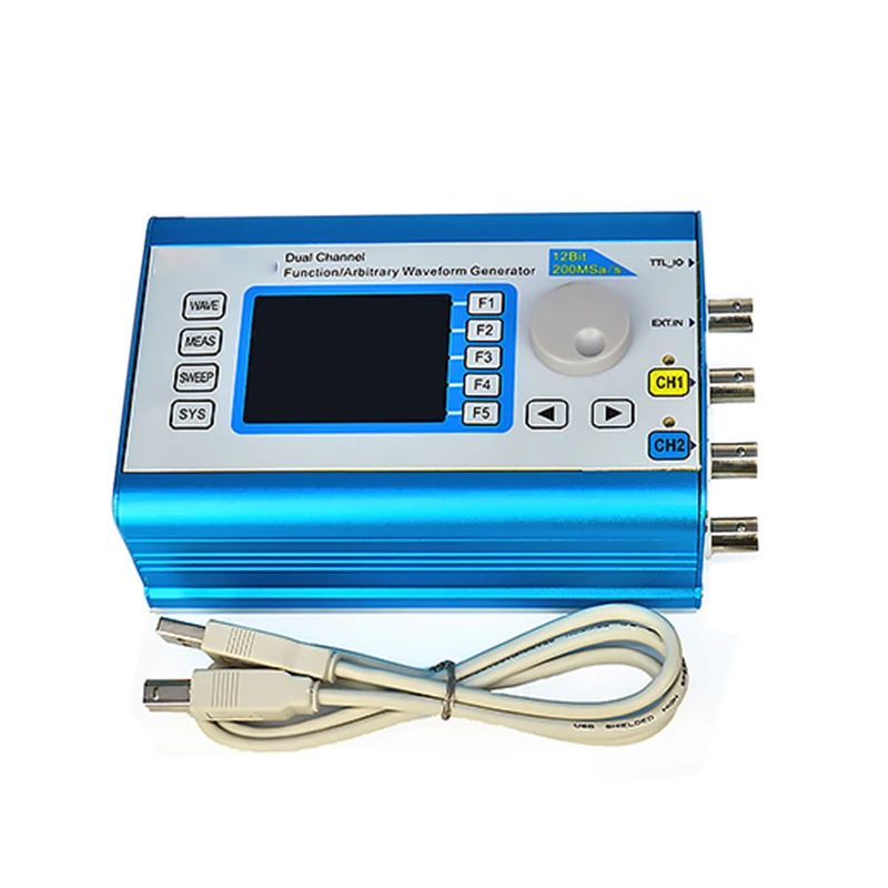 Dual-Channel Function Any Waveform Generator Signal Sources/Frequency Meter