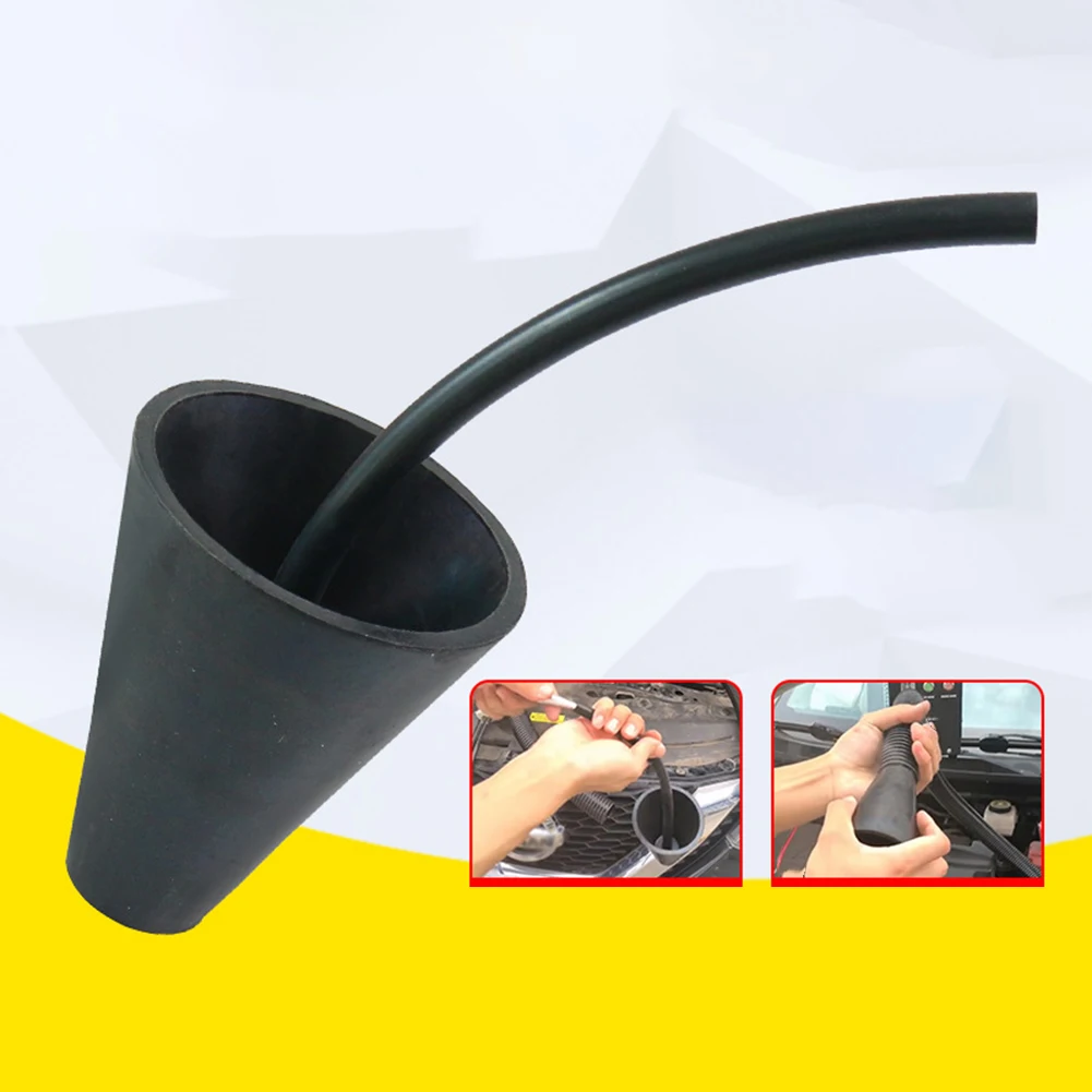 Automotive Smoke Cone Leak Detector Exhaust Air Intake Duct Adapter Leak Detection Car Smoke Machine Accessories gallery 2