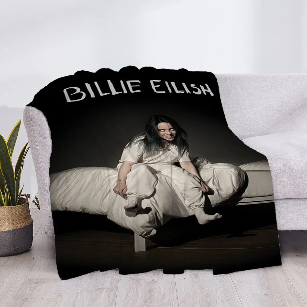 American Pop Singer Blanket Luxury billi Cover Fluffy Soft Blankets & Throws Plaid Throw Sofa Microfiber Star H Anime Child Cute