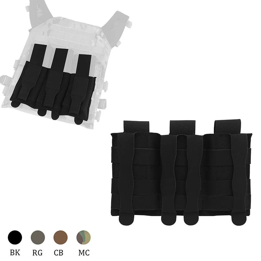 

OPHIDIAN Легкая портативная тройная эластичная сумка для журналов с открытым клапаном MOLLE, сумка для ARS