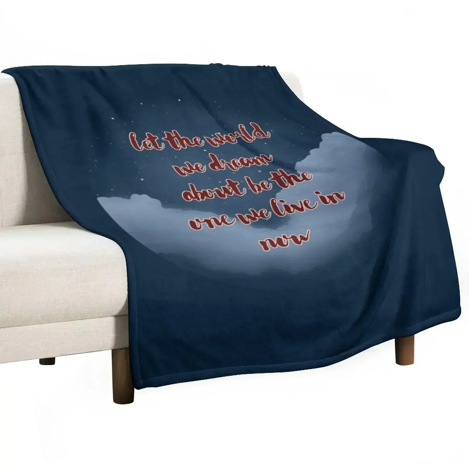 

Hadestown quote Throw Blanket Soft Big Hairys Blankets