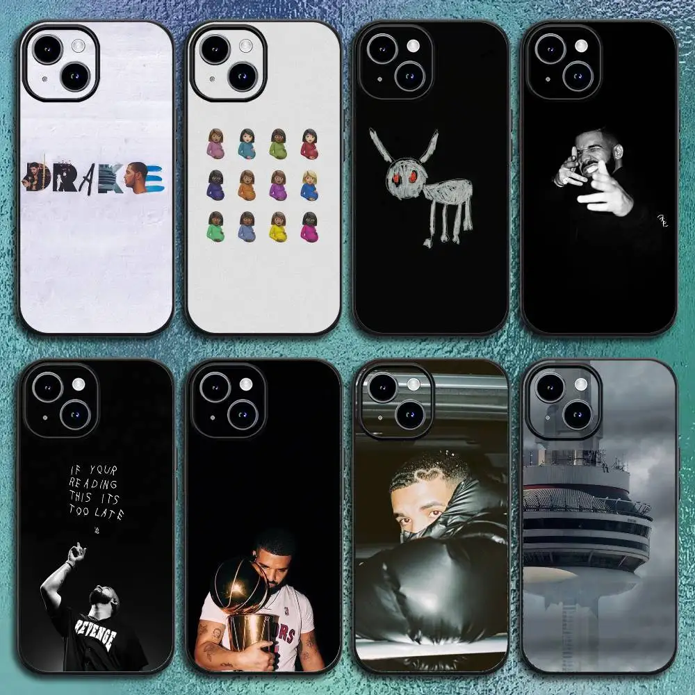Singer Rapper D-Drake Phone Case For IPhone 11 12 13 14 15 16Pro Max Plus Classic Black Soft Shell Singer Rapper D-Drake Phone Case For IPhone 11 12 13 14 15 16Pro Max Plus Classic Black Soft Shell