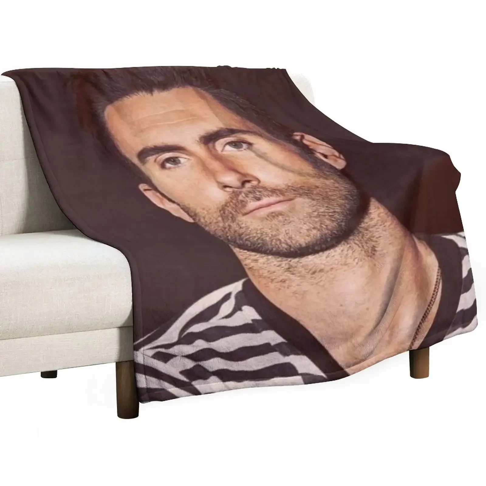 

adam levine Throw Blanket Plaid Beautifuls Moving Sofa Quilt Blankets