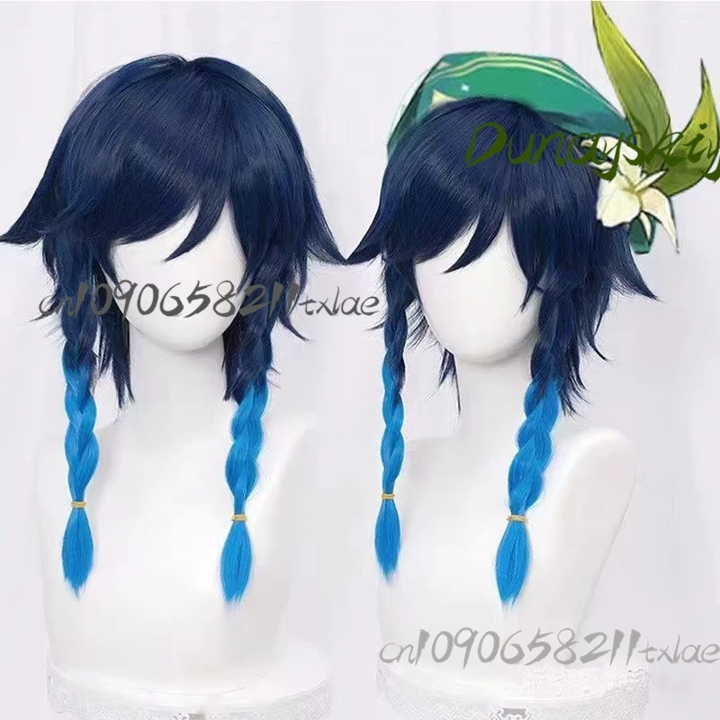 مجموعة أزياء جينشين إمباكت فينتي التنكرية مع شعر مستعار - زي ألعاب الرسوم المتحركة لتخرج الهالوين الصيفي