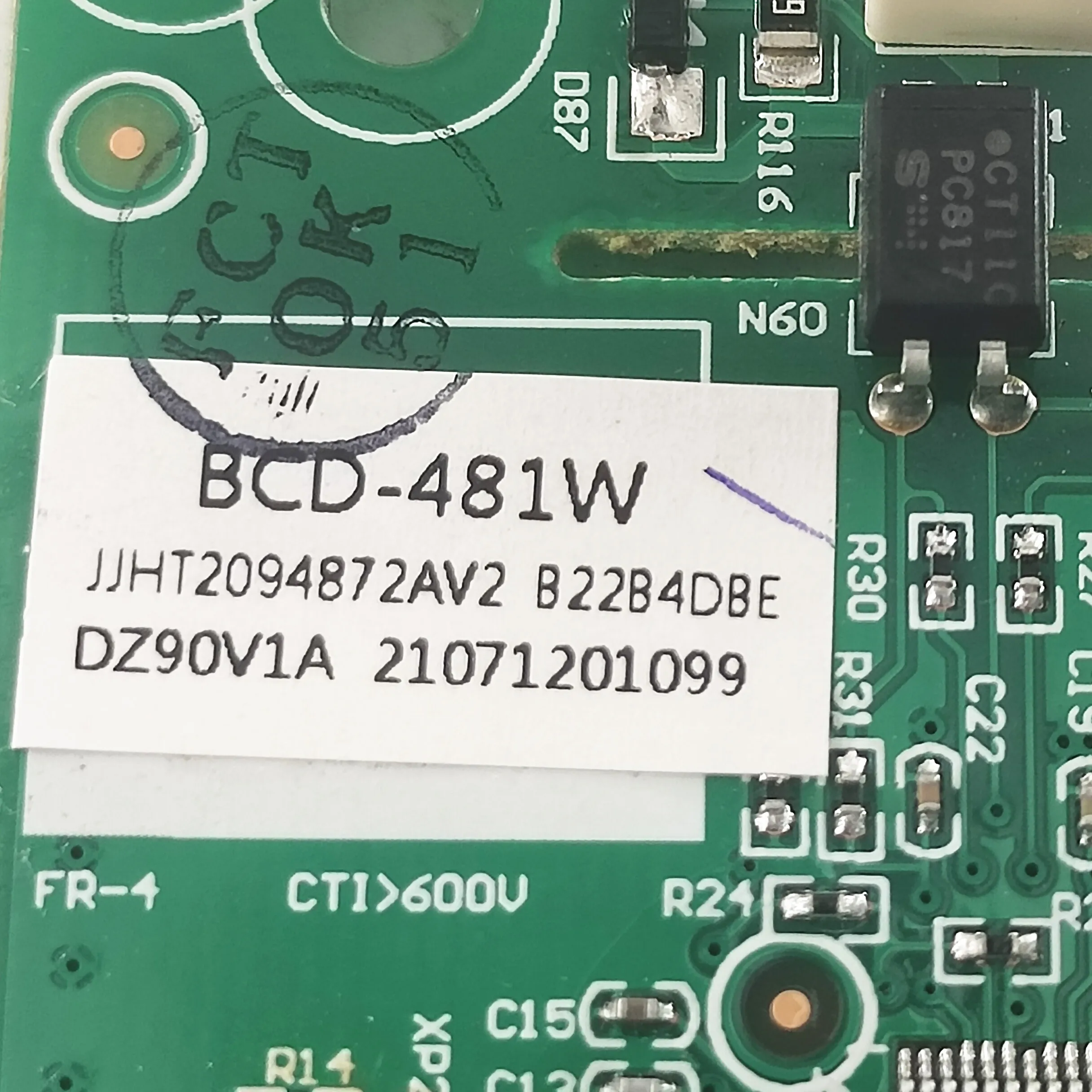 新しいハイセンス Rongsheng 冷蔵庫コンプレッサー可変周波数ドライブボード VFL110CY1