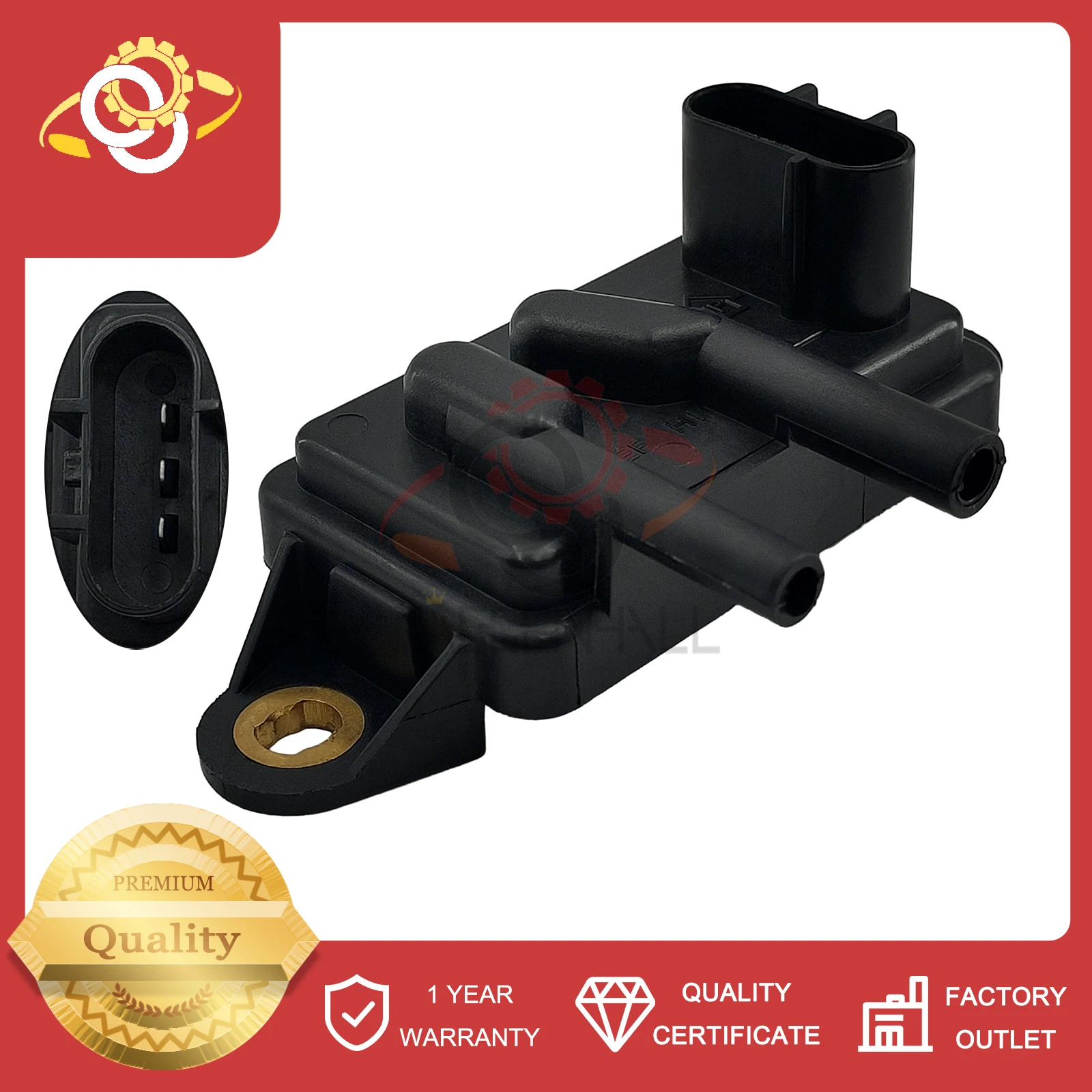 

DPFE15 Valve Pressure Feedback Position MAP Sensor Compatible with Ford Aerostar Bronco Lincoln Blackwood Continental