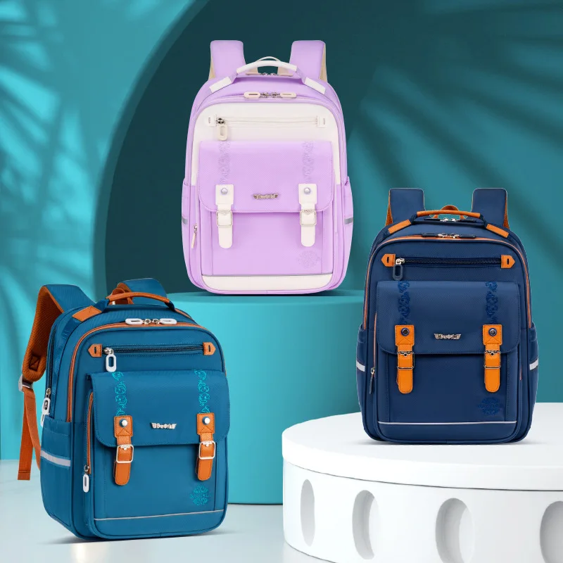 

Ergonomic Backpack for Kids,Large Capacity School Bookbag for Boys Girls,Children's Daypack with Padded Shoulder Straps