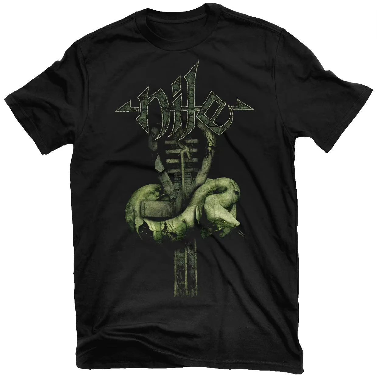 Nile Annihilation of The Wicked Rock Band Graphic Tee Cotton Round Neck Casual Unisex T-shirt S