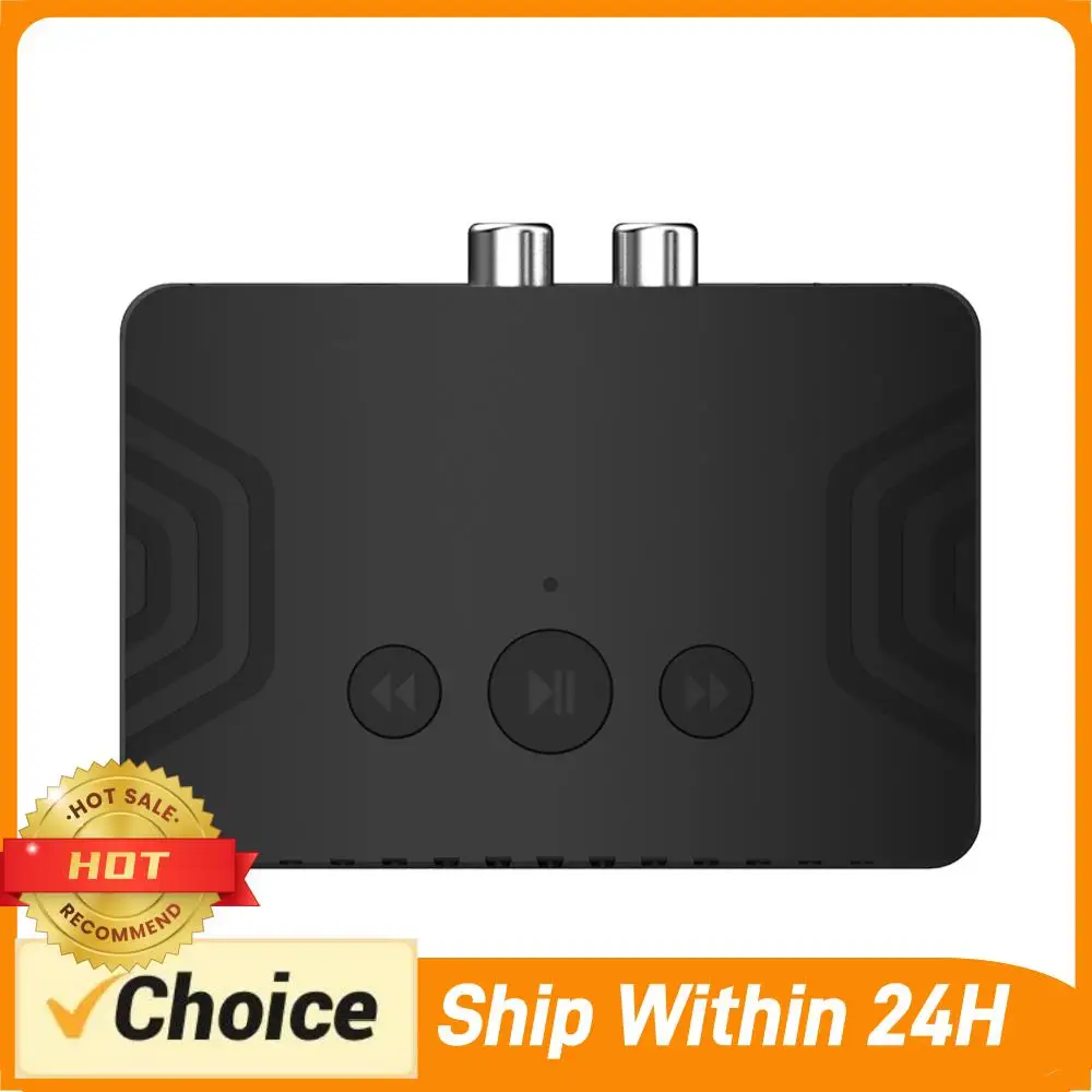 Wireless Adapter Type-C Dual Output Interface Music Receiver Bluetooth-Compatible Multifunctional DC 5V for Amplifer Car Speaker