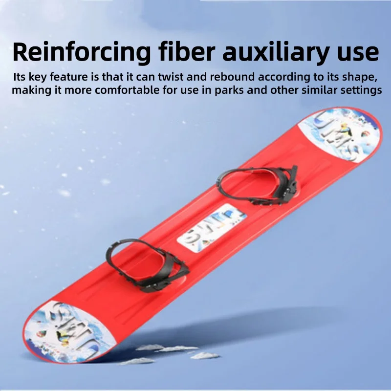 Beginner Snowboard Set with Bindings, All-Mountain Ski Equipment, Men Women Adults Kids Universal Learning Gear
