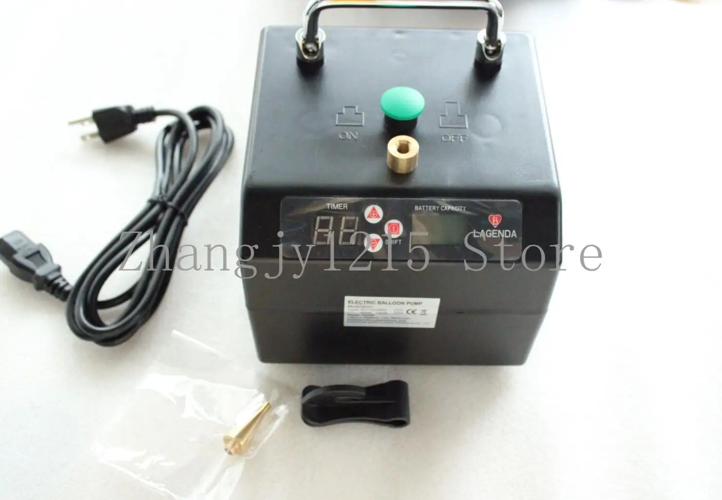 NEW B231 Lagenda Twisting Modeling Balloon Inflator with Battery Digital Time and Counter Electirc Balloon Pump