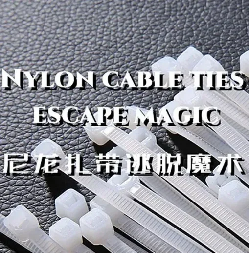 Nylon Cable Ties Escape by Angel -Magic tricks