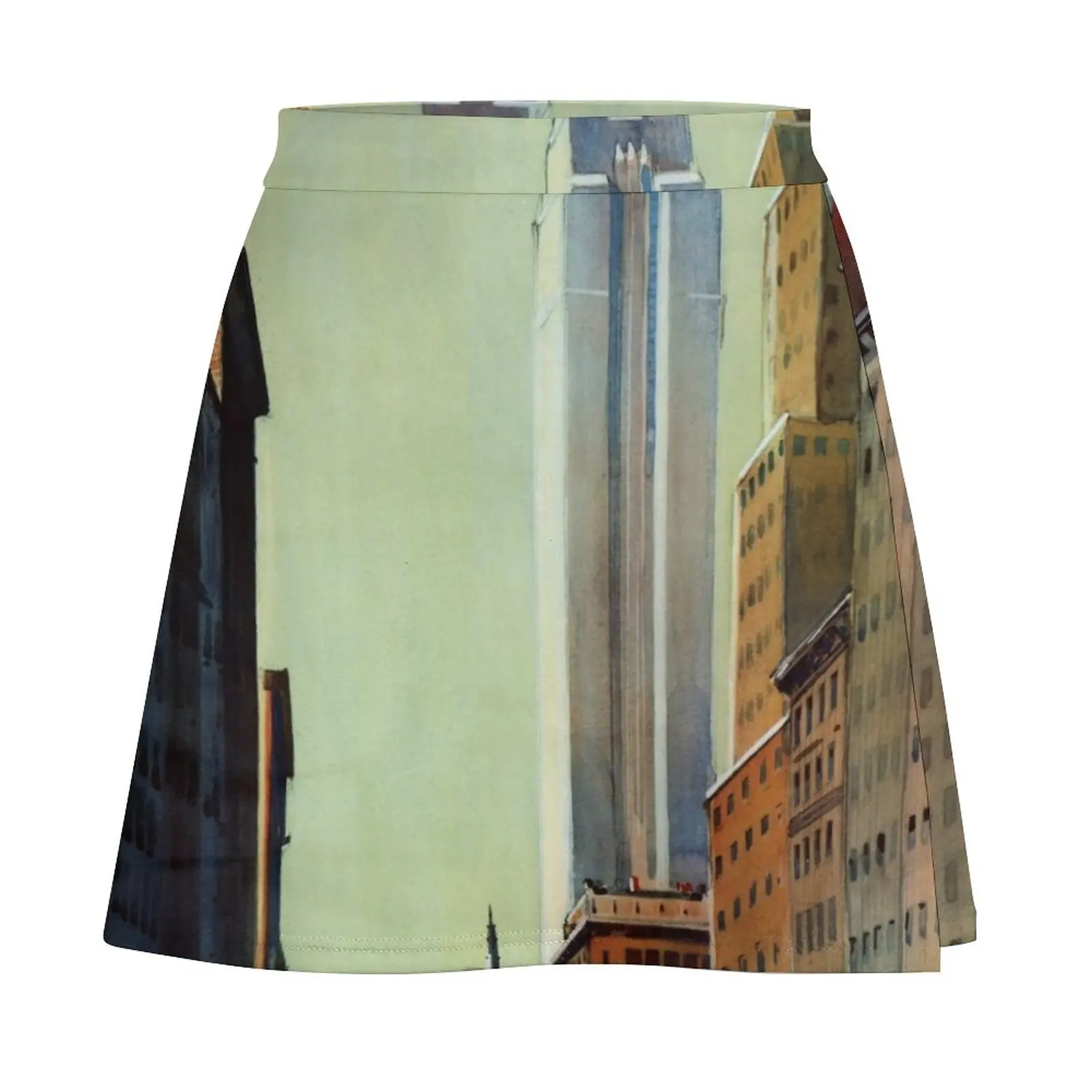 Fifth Avenue New York Vintage Travel Poster Mini Skirt skirt skirt short skirt mini skirt for women Women's skirts