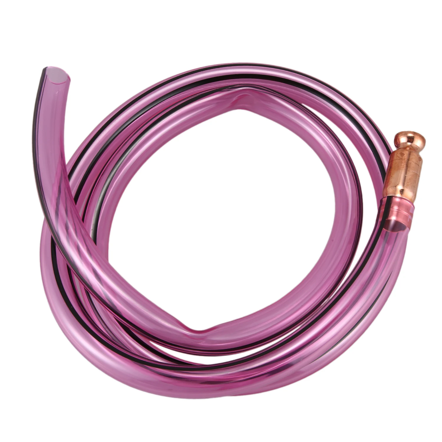 AA81-25Mm X 2M PVC Fuel Siphon Hose Copper Jiggler Jiggle Siphon Pump Water Pipe