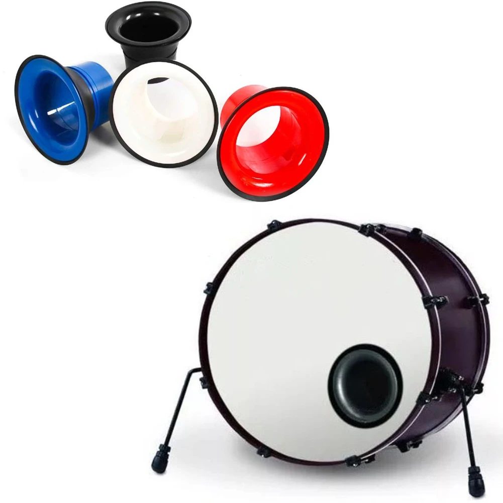 Enhancer Bass Drum Percussion Accessories 1 Set ABS+Rubber for amplifier Booster Inner Diameter 13.5cm High Quality