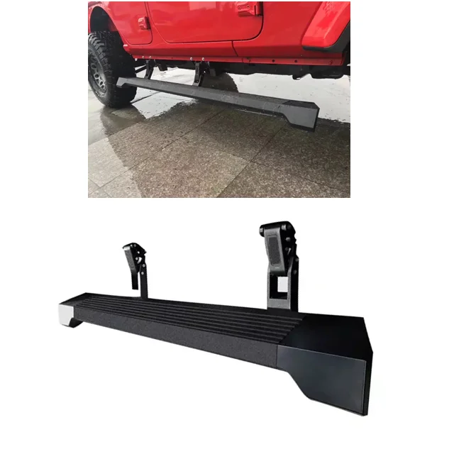 

High Quality 4x4 Offroad Automatic Side Step For 2 Door/4 Door For Jeep Wrangler JL & Gladiator 2018+