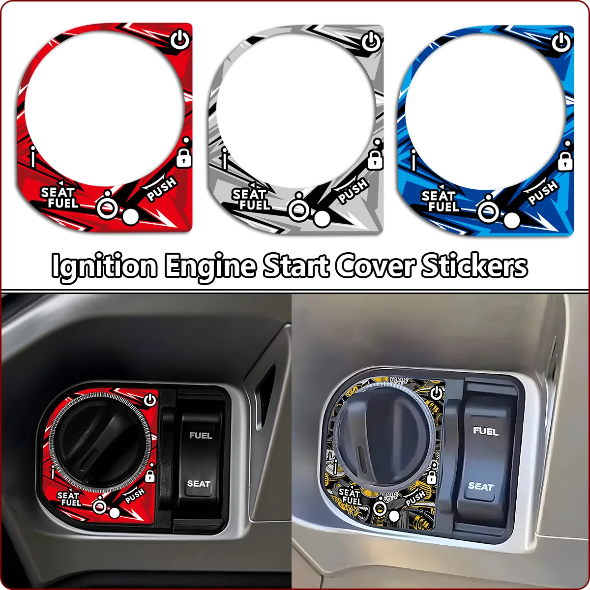 Для PCX 150 FORZA 300 350 ADV 150 аксессуары для мотоциклов, наклейки, крышка запуска двигателя, светоотражающие наклейки на отверстие для ключей для мотоцикла