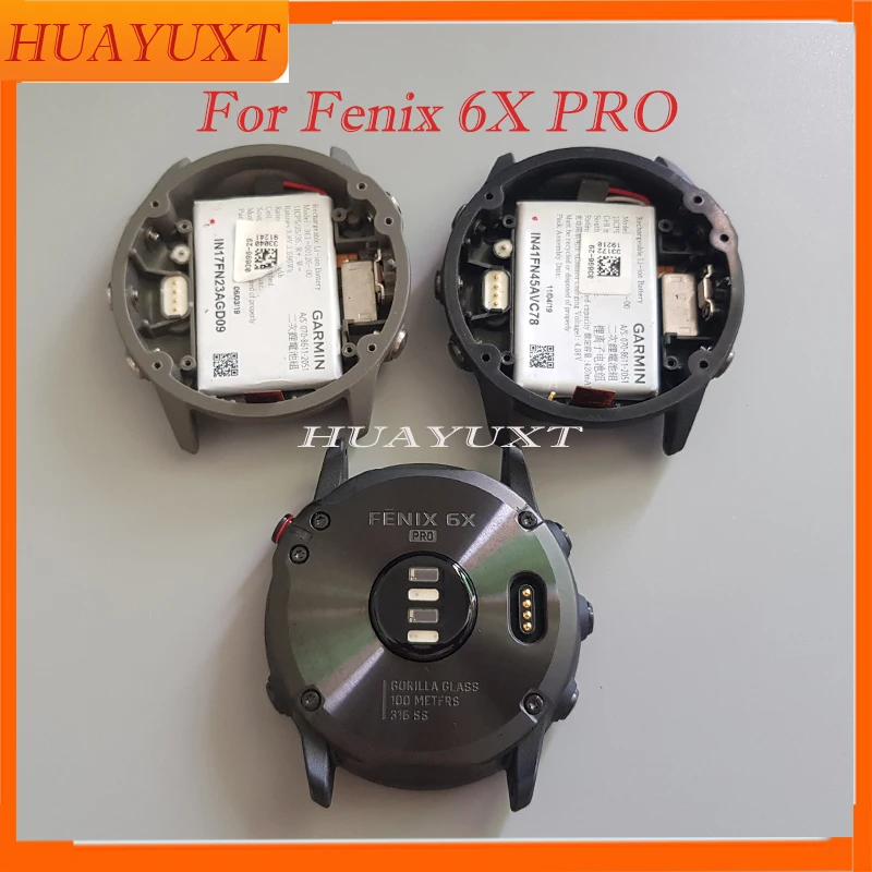 

for Garmin Fenix 6X PRO Smart Sports Watch Battery Back Housing Shell Cover