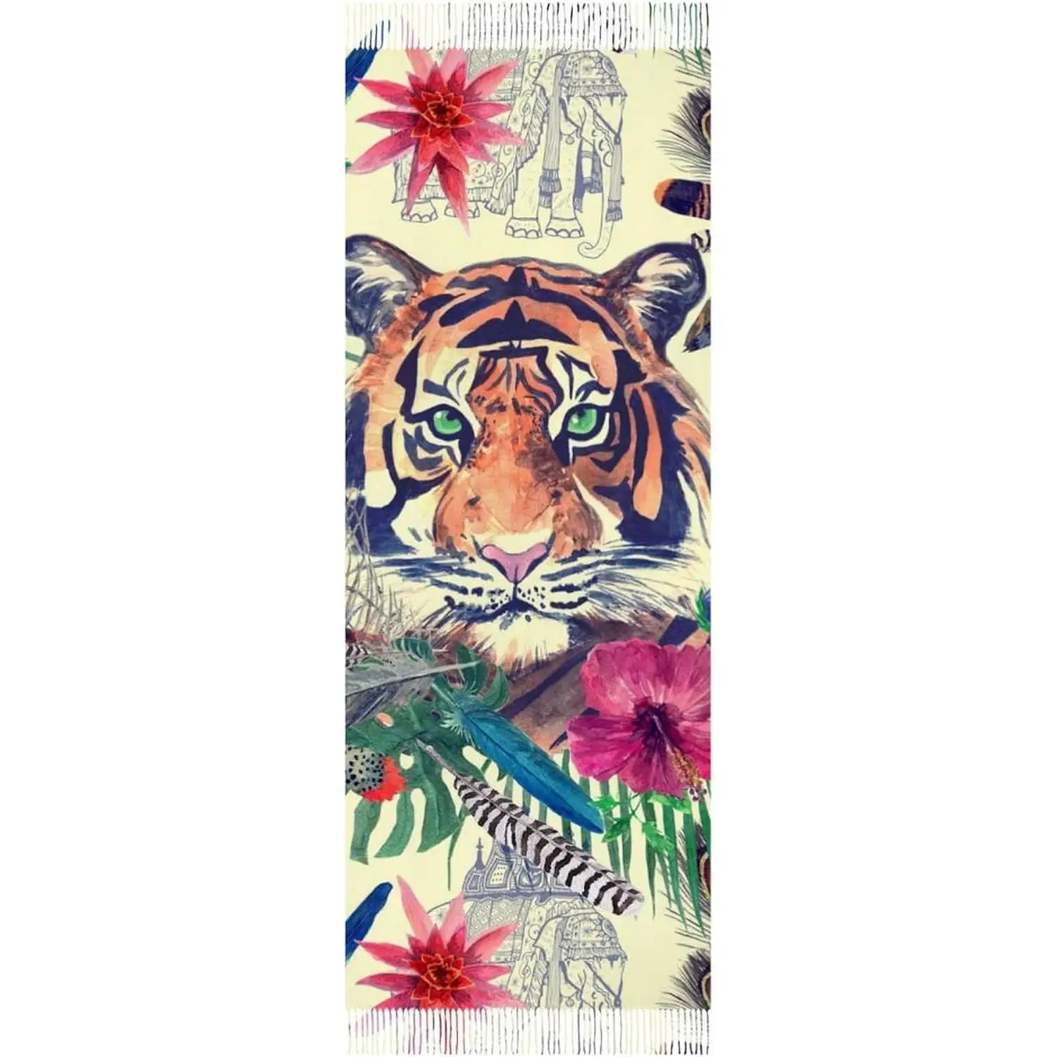 숄 태슬 랩 따뜻하고 부드러운 겨울용 가벼운 캐시미어 롱 스카프 여성용 선물 일상 여행 사무실용