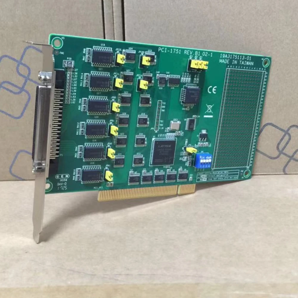 Bulk Package PCI-1751 REV.B1 For Advantech PCI-1751-BE 48-bit Switch Digital Input/Output Card Module TTL Digital I/O