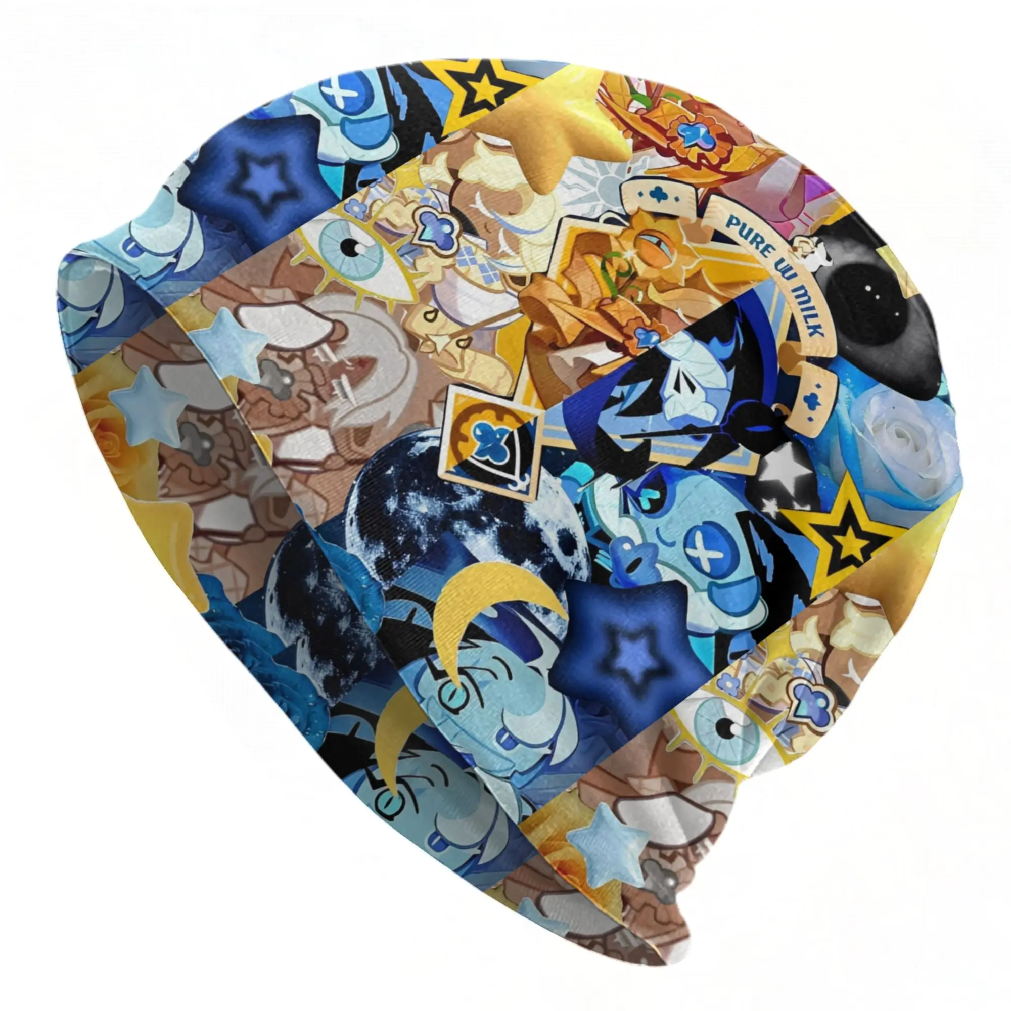 Cookie Run Kingdom  Skull Cap Beanie Lightweight Video Games Cycling Hat for Men Women