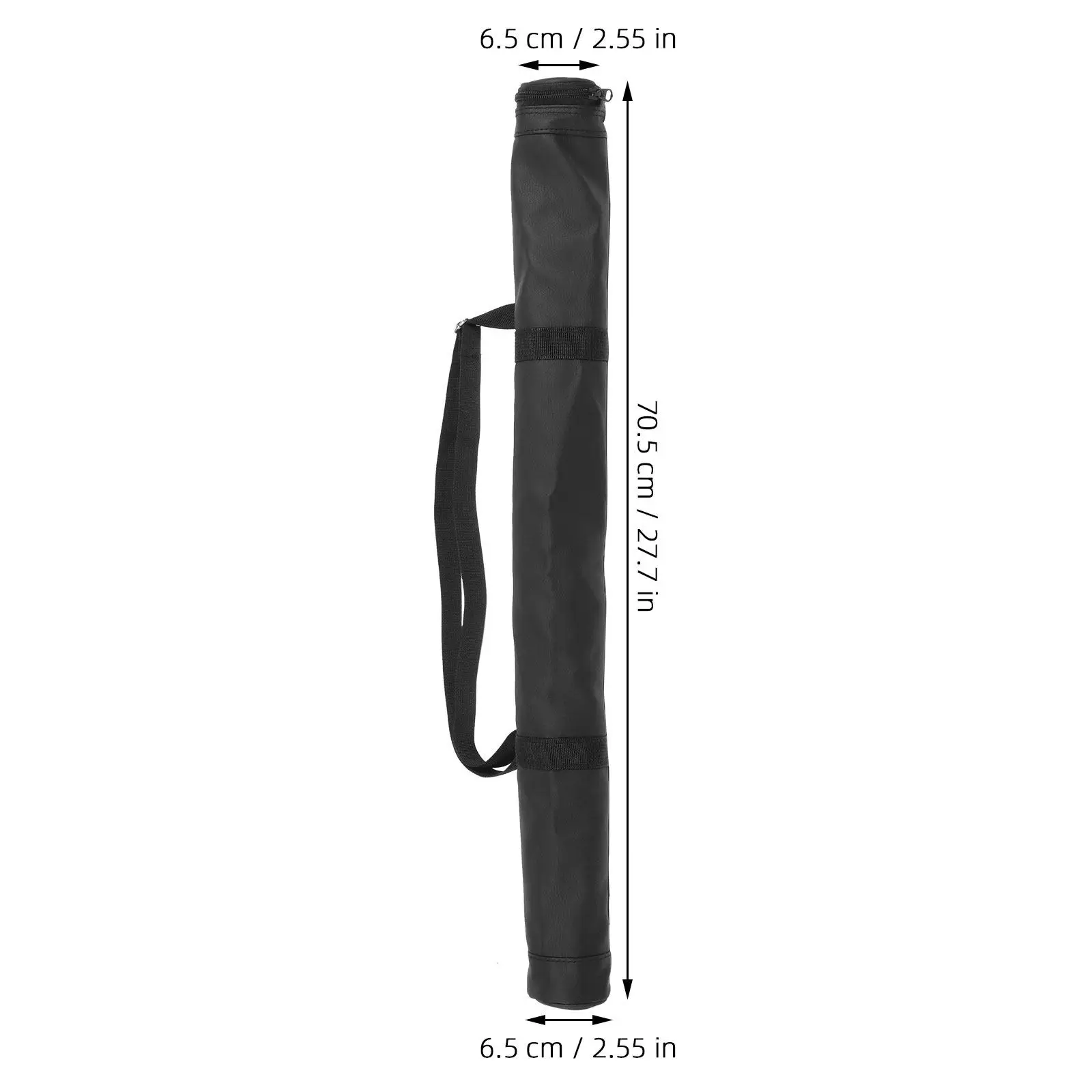Baseball Bat Carrying Bag Portable Oxford Cloth Wear-Resist Adjustable Strap Handheld Storage Pouch Protective Sleeve