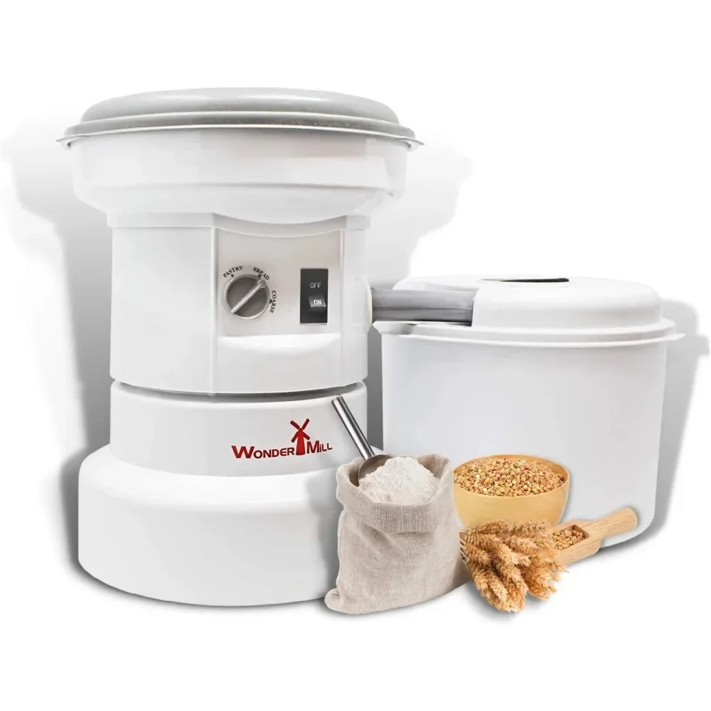 NEW Powerful High Speed Electric Grain Mill Grinder for Healthy Gluten-Free Flours - for Home and Professional Use - Wondermill