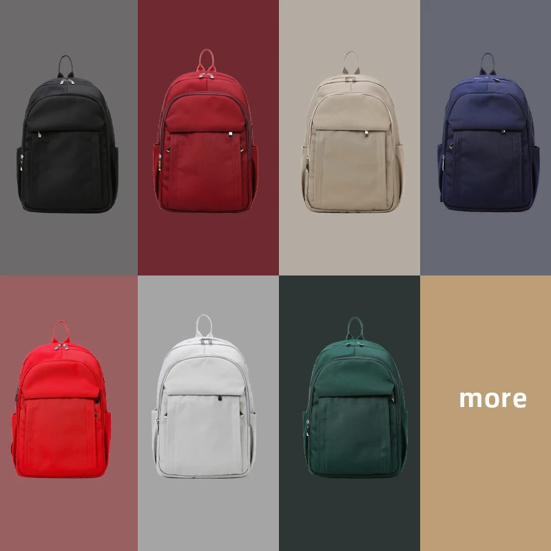 Custom Student School Bags Waterproof Oxford Material Zipper Closure Sports-Style Bookbags for Boys Girls Laptop Compatability