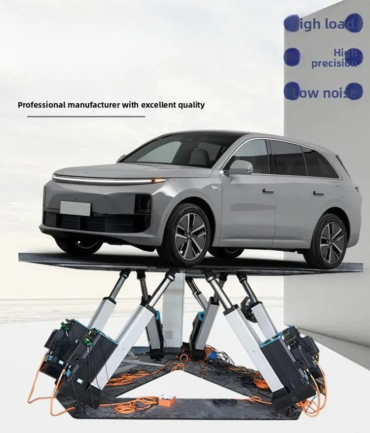 Plate-forme de vol de bateau simulée à Six degrés de liberté, cinéma dynamique de conduite simulé à six axes