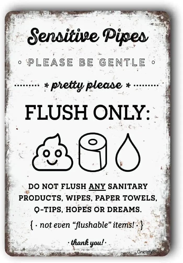 1Q,Bathroom Sign,Ho… - image