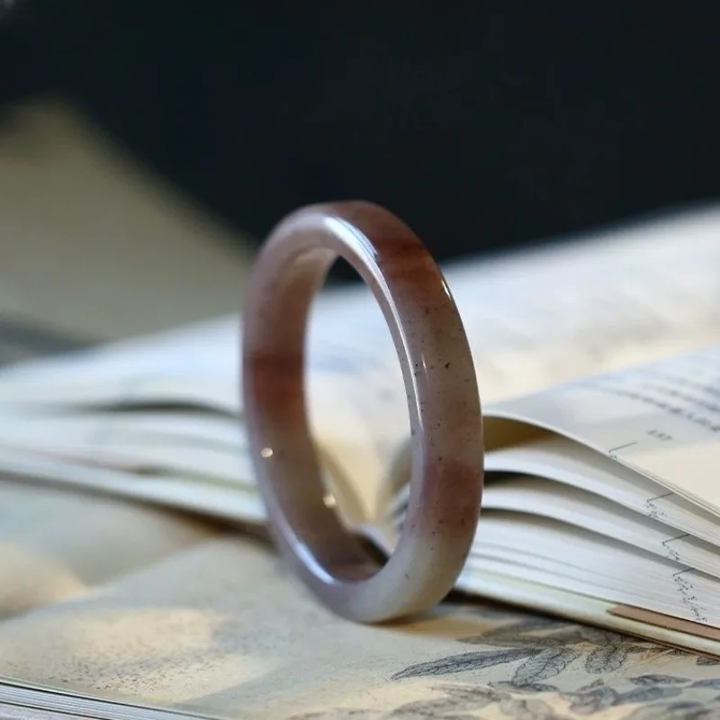 

Золотистый Шелковый нефритовый персиковый Цветущий пивоваренный браслет первичного цвета в старинном стиле