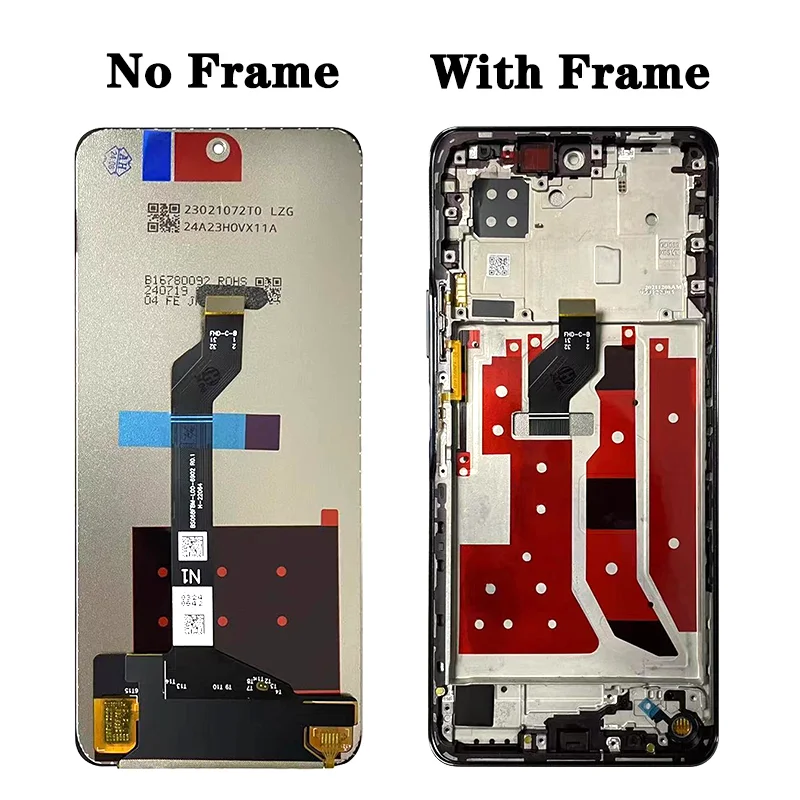 6.78“For Huawei nova 9 SE 9SE 5G JLN-LX1 LCD Display Screen Touch Panel Digitizer For Honor 50 SE JLH-AN00 LCD Frame Display