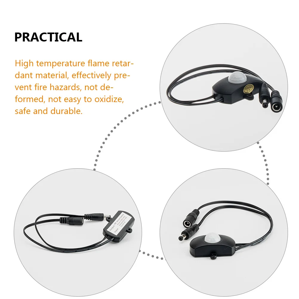 

Opening Automatic Switch Infrared Sensor Dc 5-24V Ir Sensor Controller For Led Strip Flame Retardant Delay Adjustable